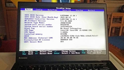 ورود به تنظیمات BIOS در ویندوز 10