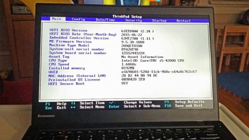 ورود به تنظیمات BIOS در ویندوز 10
