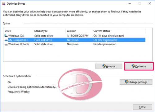 آموزش Disk Defragment - یکپارچه سازی هارد دیسک در ویندوز 