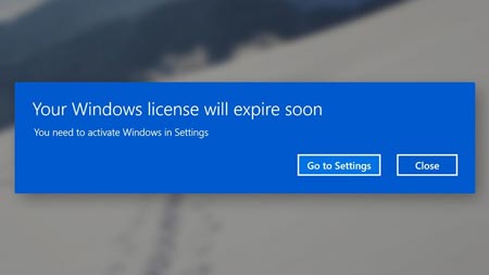 آموزش حل مشکل ارور Your Windows will expire soon در ویندوز