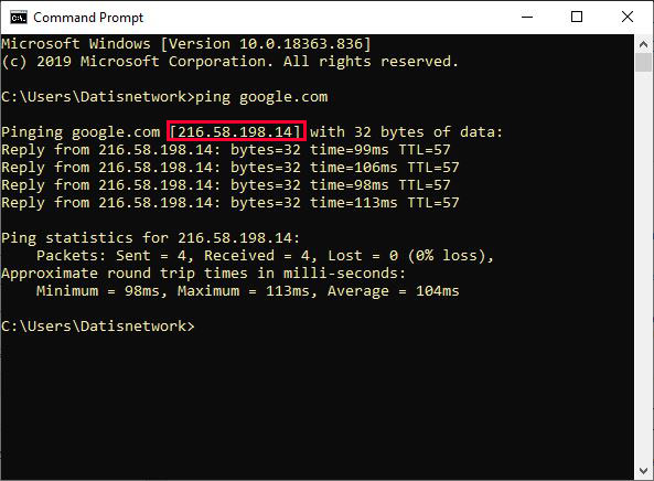 آموزش حمله دیداس (DDOS) با CMD در ویندوز