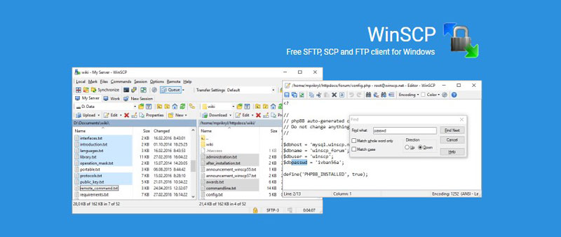 دانلود WinSCP - نرم افزار WinSCP نسخه نصبی و پرتابل برای ویندوز 