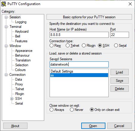 رفع ارور expected key exchange group packet from server در اتصال Putty SSH