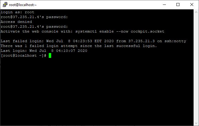 رفع ارور expected key exchange group packet from server در اتصال Putty SSH