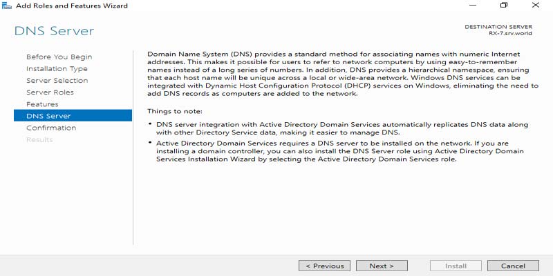 آموزش نصب DNS Server در ویندوز سرور - راه اندازی و تنظیمات اولیه DNS سرور