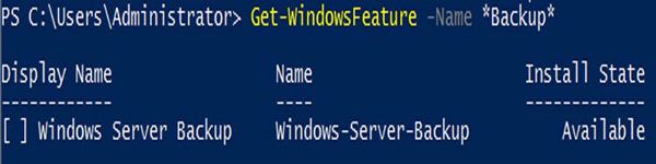 آموزش نصب Windows Server Backup در ویندوز سرور