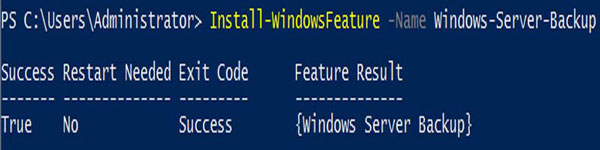 آموزش نصب Windows Server Backup در ویندوز سرور